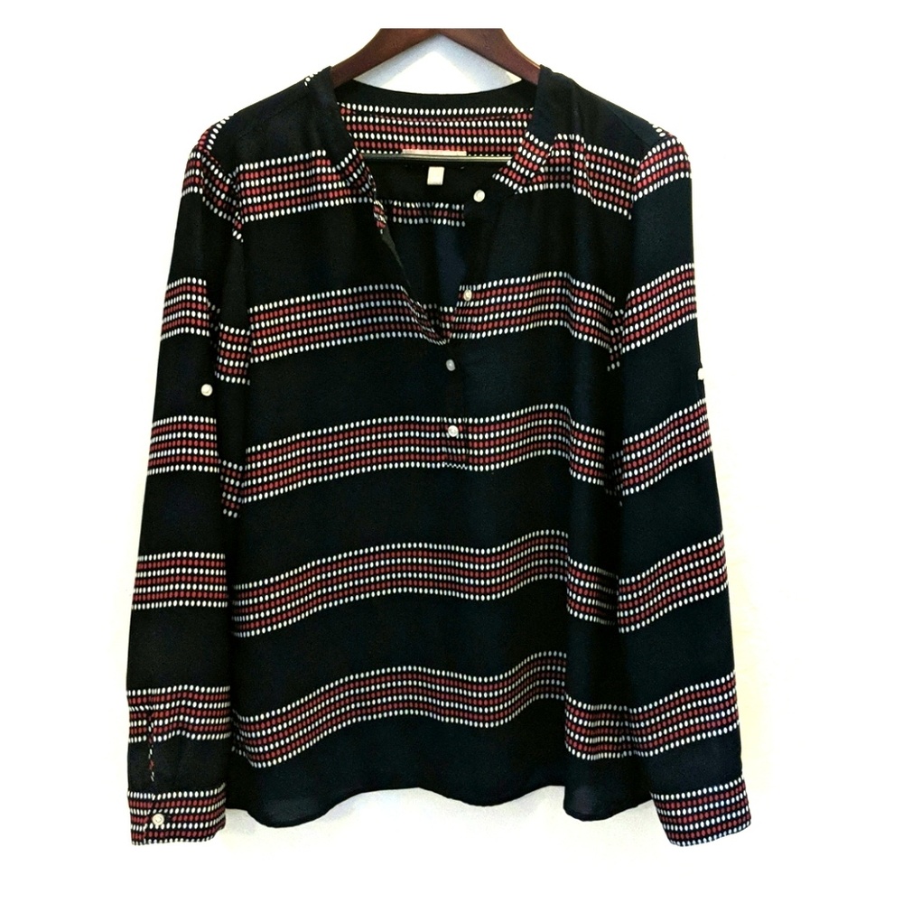 Banana Republic Long Sleeve Summer Blouse